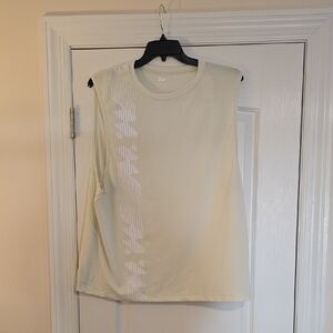 Without Walls Cream Muscle Tee